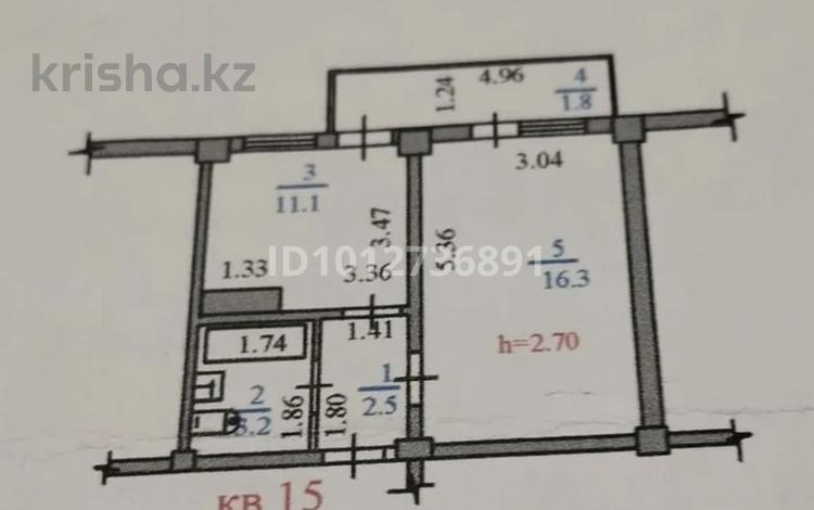 1-бөлмелі пәтер · 33 м² · 4/4 қабат, мкр Алгабас 1/89, бағасы: 23 млн ₸ в Алматы, Алатауский р-н — фото 2