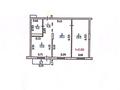 2-бөлмелі пәтер · 65.3 м² · 2/5 қабат, Балапанова — школа №29, бағасы: 28 млн ₸ в Талдыкоргане, мкр Бирлик — фото 18