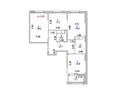 3-бөлмелі пәтер · 82.1 м² · 6/16 қабат, Нажимеденова 54, бағасы: 49.9 млн ₸ в Астане, Сарайшык р-н — фото 22