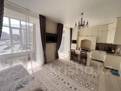 3-бөлмелі пәтер · 71 м² · 4/9 қабат, Кайым Мухамедханов 21/2, бағасы: 48 млн ₸ в Астане, Нура р-н