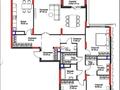 5-бөлмелі пәтер · 160 м² · 12 қабат, Турар Рыскулов 18Б, бағасы: 126 млн ₸ в Астане, Есильский р-н