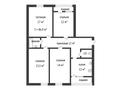 4-бөлмелі пәтер · 86.9 м² · 5/5 қабат, Рыскулова, бағасы: 27 млн ₸ в Актобе — фото 36