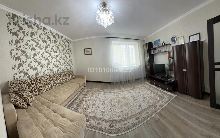 3-бөлмелі пәтер · 77.6 м² · 10/14 қабат, Сакена Сейфуллина 41 — Аймаутова, бағасы: 49.5 млн ₸ в Астане, р-н Байконур — фото 2