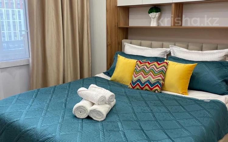 2-комнатная квартира · 46 м² · 6/16 этаж, Абикена Бектурова 11а за 20 000 ₸ в Астане, Нура р-н — фото 2