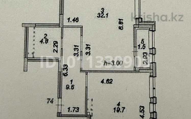 2-бөлмелі пәтер · 67.7 м² · 7/8 қабат, Абубакир Тыныбаев 10, бағасы: 63 млн ₸ в Астане, Алматы р-н — фото 2