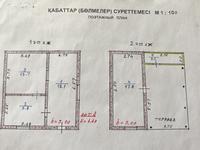 Саяжай · 3 бөлме · 63 м² · 18 сот., Набережная ул. 59А, бағасы: 12 млн ₸ в Конаеве