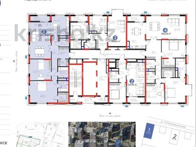 3-бөлмелі пәтер · 129.13 м² · 16/20 қабат, Кайым Мухамедханов 6/1, бағасы: 114.5 млн ₸ в Астане, Нура р-н