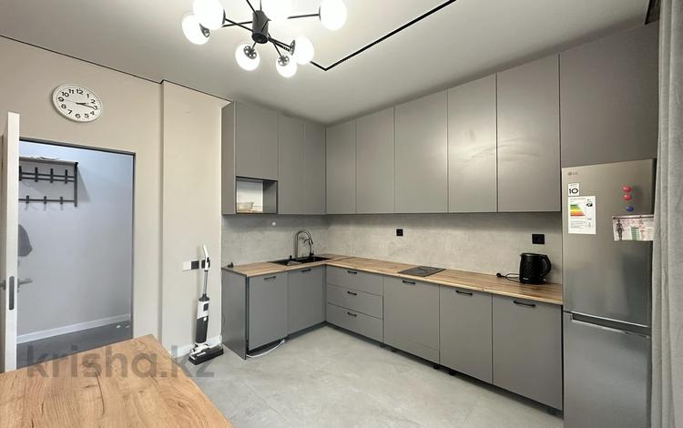 2-бөлмелі пәтер · 71 м² · 9/9 қабат, Абая 130 — Розыбакиева-Лицей Туран-Гимназия 65-Детский сад 140-Спортивный комплекс, бағасы: 75 млн ₸ в Алматы, Бостандыкский р-н — фото 2