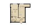 1-комнатная квартира · 40.67 м², мкр Шымсити, Алматинская трасса — Абулхаир хана за ~ 18.3 млн ₸ в Шымкенте, Абайский р-н — фото 3