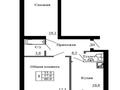 2-бөлмелі пәтер · 60 м² · 5/6 қабат, Юго-Восток ш/а., Муканова 90, бағасы: 20.5 млн ₸ в Караганде, Казыбек би р-н