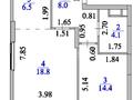 2-бөлмелі пәтер · 53.6 м² · 4/9 қабат, Сыганак 52, 52/1 — Кабанбай батыр, бағасы: ~ 48 млн ₸ в Астане, Есильский р-н — фото 7