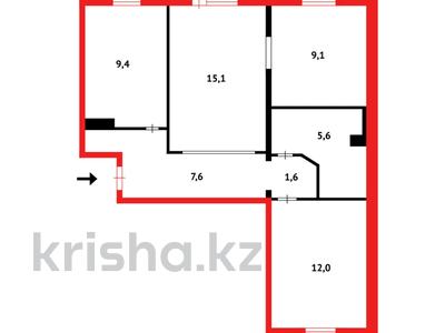 3-комнатная квартира, 63 м², 5/9 этаж, 9 микрорайон за 18.5 млн 〒 в Темиртау