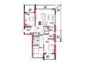 3-комнатная квартира · 159.3 м², мкр Горный Гигант, Оспанова 1а/11 за ~ 247.7 млн 〒 в Алматы, Медеуский р-н — фото 2