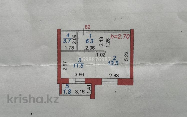 1-комнатная квартира · 38 м² · 5/10 этаж, мкр Юго-Восток, Камали Дүйсембекова за 23.5 млн ₸ в Караганде, Казыбек би р-н — фото 2