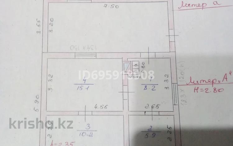 Дача · 3 комнаты · 80 м² · 7 сот., Абрикосовая 113 — Центральная за 16 млн ₸ в Есик — фото 2
