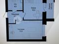 1-бөлмелі пәтер · 38.1 м² · 2/9 қабат, Розы Баглановой 23, бағасы: 21.1 млн ₸ в Астане, Нура р-н — фото 3