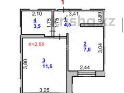 1-бөлмелі пәтер · 26.2 м² · 1/9 қабат, Набережная 51, бағасы: ~ 8.9 млн ₸ в Аксу