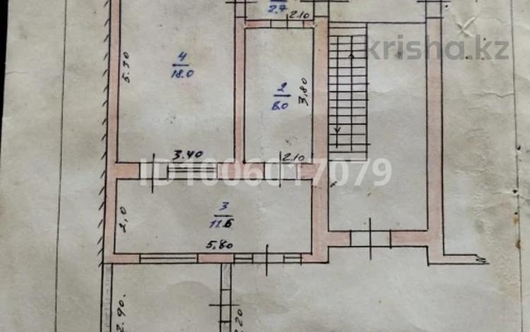 2-комнатная квартира · 51 м² · 1/2 этаж, Кожанов 23/13 — Байтұрсынов за 8.5 млн ₸ в Жетысае — фото 2