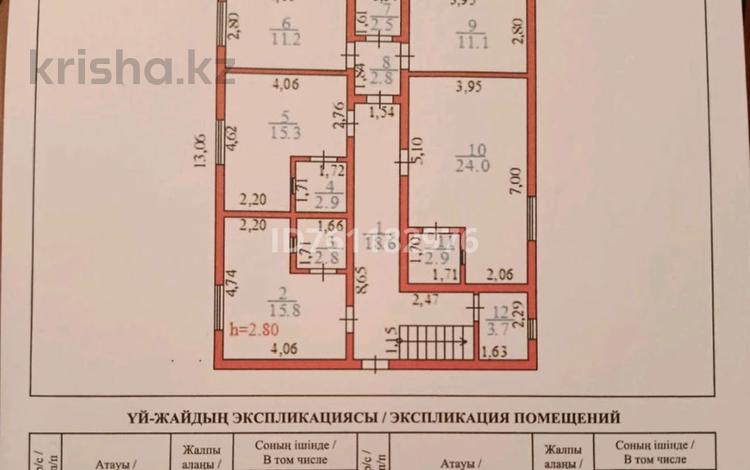 Отдельный дом · 8 комнат · 270 м² · 5 сот., Акдала 345 — Алтын орда за 55 млн ₸ в Иргели — фото 18