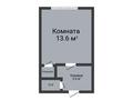 1-бөлмелі пәтер · 18 м² · 2/5 қабат, Кобыланды батыра 24/1, бағасы: 6 млн ₸ в Костанае — фото 2