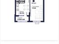1-бөлмелі пәтер · 39.6 м² · 8/12 қабат, Акжайык 160, бағасы: 20 млн ₸ в Шымкенте, Абайский р-н — фото 3