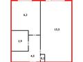 1-бөлмелі пәтер · 31.9 м² · 5/5 қабат, ул. Ермекова, бағасы: 11.9 млн ₸ в Караганде, Казыбек би р-н — фото 5