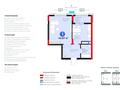1-бөлмелі пәтер · 43 м² · 9 қабат, Турар Рыскулов 18 — Горячка, бағасы: 33 млн ₸ в Астане, Есильский р-н