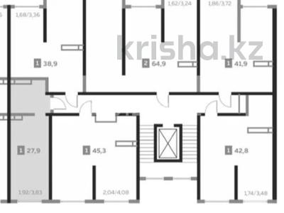 1-бөлмелі пәтер · 28 м² · 3/9 қабат, мкр Шугыла 342/1, бағасы: 16.2 млн ₸ в Алматы, Наурызбайский р-н