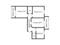 3-бөлмелі пәтер · 73.9 м² · 5/6 қабат, Г. Каирбекова 358А, бағасы: 46 млн ₸ в Костанае — фото 31