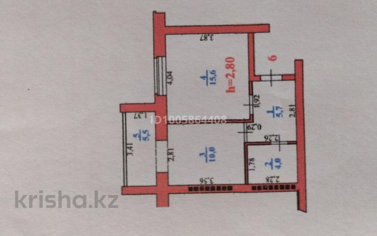 1-комнатная квартира · 41 м² · 2/4 этаж, Жумагалиева 31 — Облакимат за 16 млн ₸ в Уральске, мкр Школьник — фото 2