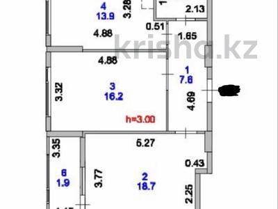 2-бөлмелі пәтер · 62.3 м² · 8/12 қабат, Е-36 13, бағасы: 34 млн ₸ в Астане, Нура р-н