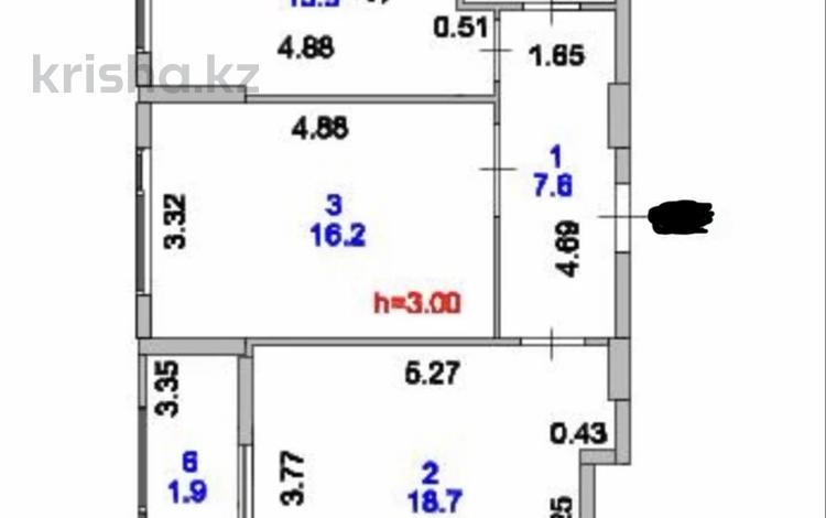 2-бөлмелі пәтер · 62.3 м² · 8/12 қабат, Е-36 13, бағасы: 34 млн ₸ в Астане, Нура р-н — фото 2