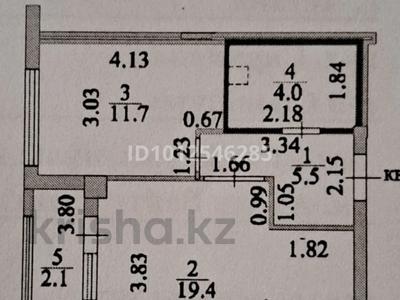 2-комнатная квартира · 43 м² · 4/9 этаж, Ахмет Байтурсынулы 22 за 26.5 млн ₸ в Астане, Алматы р-н