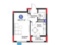 1-бөлмелі пәтер · 40.77 м², Сагадат Нурмагамбетов 17, бағасы: ~ 33.8 млн ₸ в Астане, Сарайшык р-н — фото 3