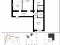 3-бөлмелі пәтер · 96.61 м² · 9/9 қабат, Култегын 3 — Е-15, бағасы: ~ 51.2 млн ₸ в Астане, Нура р-н — фото 2