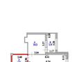 1-комнатная квартира · 41.3 м² · 2/10 этаж, Букар жырау 19 за 34 млн ₸ в Астане, Есильский р-н — фото 8