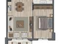 2-комнатная квартира, 63 м², 2/11 этаж, SurYapi 1 — Sur Yapı Turkuaz Sitesi за 69 млн 〒 в Анталье — фото 7