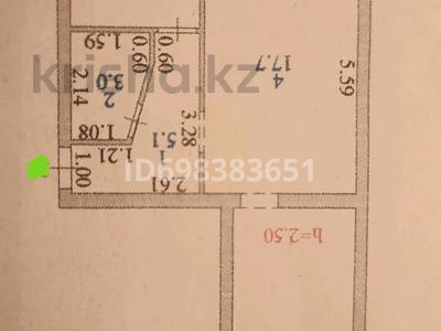 2-комнатная квартира, 47 м², 4/5 этаж, петрова 19/1 — Евразия-1 за 17.5 млн 〒 в Астане, Алматы р-н