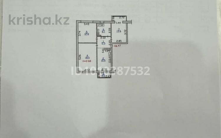 3-комнатная квартира · 70 м² · 4/5 этаж, мкр Алмагуль, Тажибаевой — розбакиева-байкадамова за 70 млн ₸ в Алматы, Бостандыкский р-н — фото 2