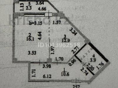 1-комнатная квартира · 45.8 м² · 10/11 этаж, Мәңгілік Ел 21 за 35 млн ₸ в Астане, Есильский р-н