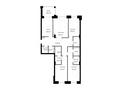 4-комнатная квартира · 140.9 м², мкр Михайловка , Аманжолова 100 за ~ 91.6 млн ₸ в Караганде, Казыбек би р-н