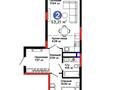 2-бөлмелі пәтер · 53.21 м² · 2/9 қабат, Нұрсая ш/а., Абулхаир Хан 69/5, бағасы: 36 млн ₸ в Атырау, мкр Нурсая — фото 13