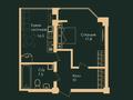 1-комнатная квартира · 51.8 м², Акселеу Сейдембек 105/6 за ~ 45.1 млн ₸ в Алматы, Наурызбайский р-н — фото 3