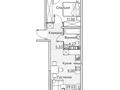 1-комнатная квартира · 46.42 м² · 5/6 этаж, Алатауская трасса 154 за 23.5 млн ₸ в Туздыбастау (Калинино)
