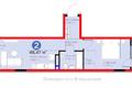 2-комнатная квартира · 48.47 м² · 5/6 этаж, Бауыржана Момышулы 11/14а — КОМФОРТ+ за 34 млн ₸ в Алматы, Алатауский р-н — фото 4