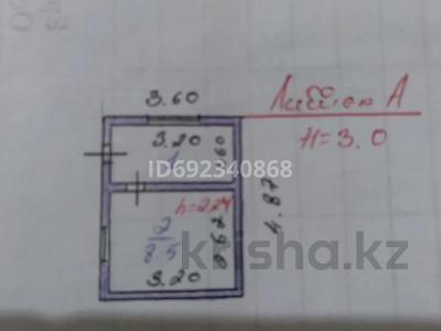 Дача • 2 комнаты • 17.5 м² • 5 сот., мкр Жилгородок — АЗФ-2 за 2 млн 〒 в Актобе, мкр Жилгородок