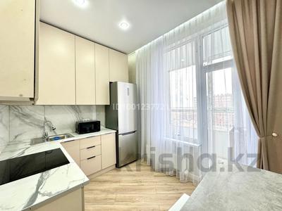 Аренда квартир в Астане: 1-комнатная квартира · 40 м² · 9/12 этаж · помесячно, Жубан Молдагалиев за 190 000 〒 1-комнатная квартира · 40 м² · 9/12 этаж · помесячно, Жубан Молдагалиев за 190 000 〒 в Астане, Нура р-н