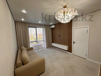 2-бөлмелі пәтер · 55.5 м² · 4/6 қабат, Нұркент ш/а, бағасы: 41 млн ₸ в Алматы, Алатауский р-н