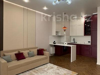 2-бөлмелі пәтер · 43.6 м² · 9/9 қабат, Жандосова — Cулейменова, бағасы: 46 млн ₸ в Алматы, Ауэзовский р-н