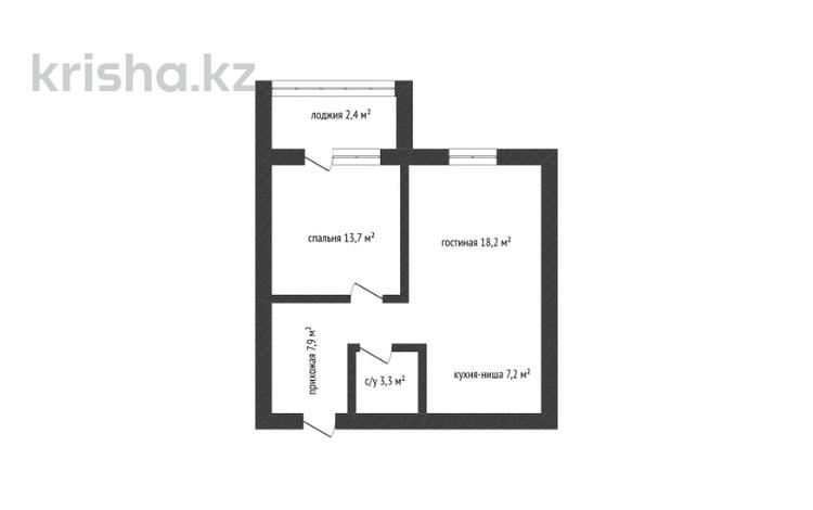 2-бөлмелі пәтер · 52.9 м² · 4/9 қабат, Жумабаева 13/1, бағасы: 21 млн ₸ в Кокшетау — фото 2